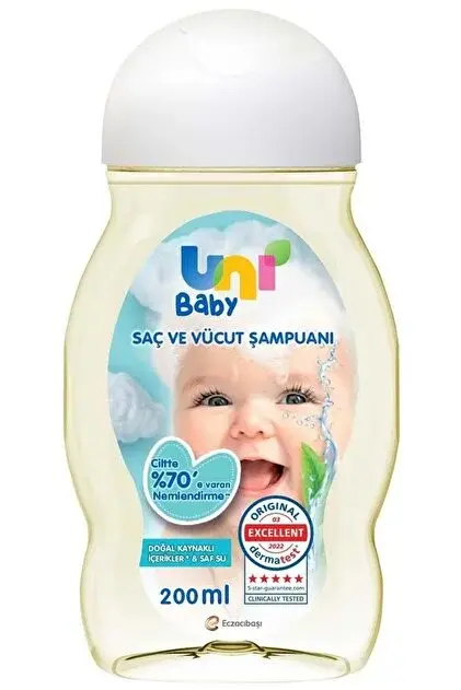 UNİ BABY ŞAMPUAN 200 ML.