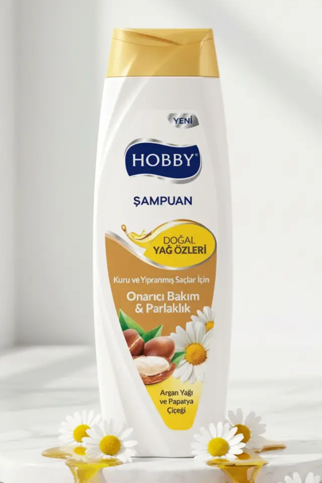 HOBBY ŞAMPUAN ARGAN PAPATYA 1 LT.