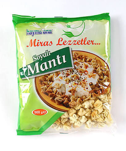 HAYMA ANA SOYALI MANTI 500 GR.