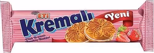 ETİ KREMALI ÇİLEKLİ 61 GR.
