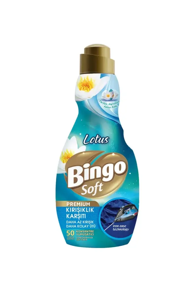 BİNGO SOFT KONSANTRE 1200 ML.KIRIŞIKLIK KARŞITI
