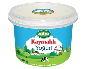 SÜTAŞ YOĞURT 1750 GR KAYMAKLI
