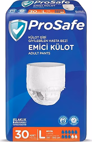 PROSAFE EMİCİ KÜLOT BÜYÜK 30 LU
