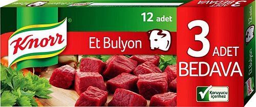 KNORR BULYON 12 Lİ ET