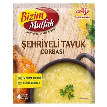 BİZİM MUT. ÇORBA ŞEHRİYELİ TAVUK 58GR
