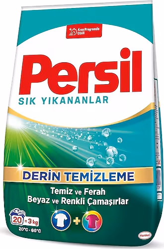 PERSİL TOZ DETERJAN 3 KG.