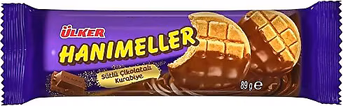 HANIMELLER SÜTLÜ ÇİKOLATALI KURABİYE 89 GR.