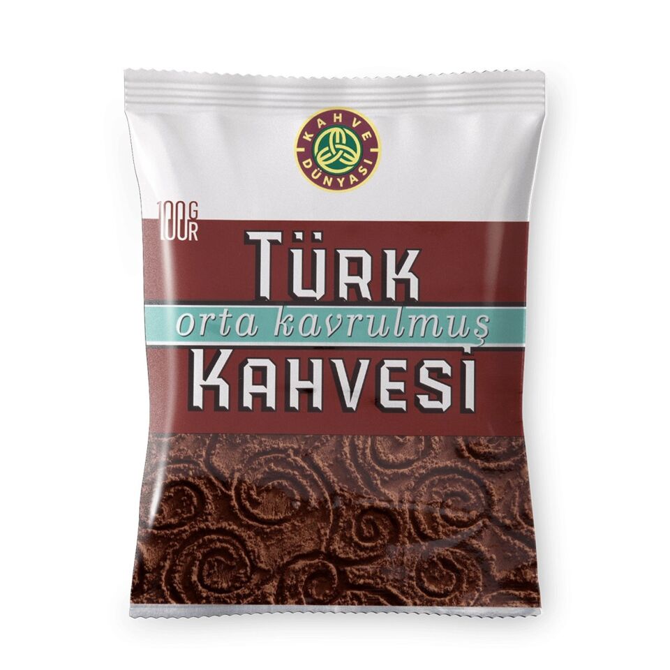 K.D.TÜRK KAHVESİ ORTA KAVRULMUŞ 100 GR.