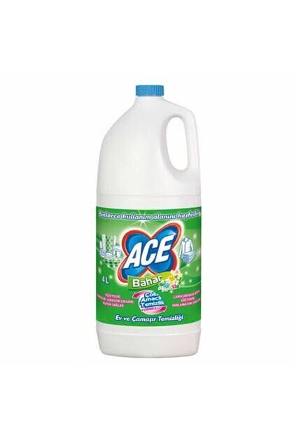 ACE ÇAMAŞIR SUYU 4 LT.BAHAR KOKULU