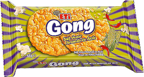 ETİ GONG SÜT MISIR ACILI 68 GR.
