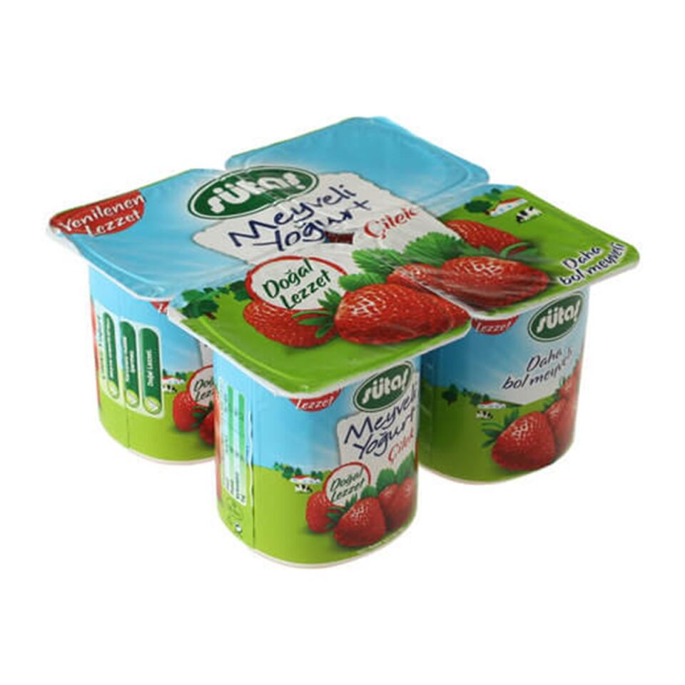 SÜTAŞ M.YOĞURT TEKLİ ÇİLEK 115 GR.