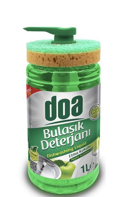 DOA SIVI BUL.DET.SÜNGERLİ 1000 ML.ELMA