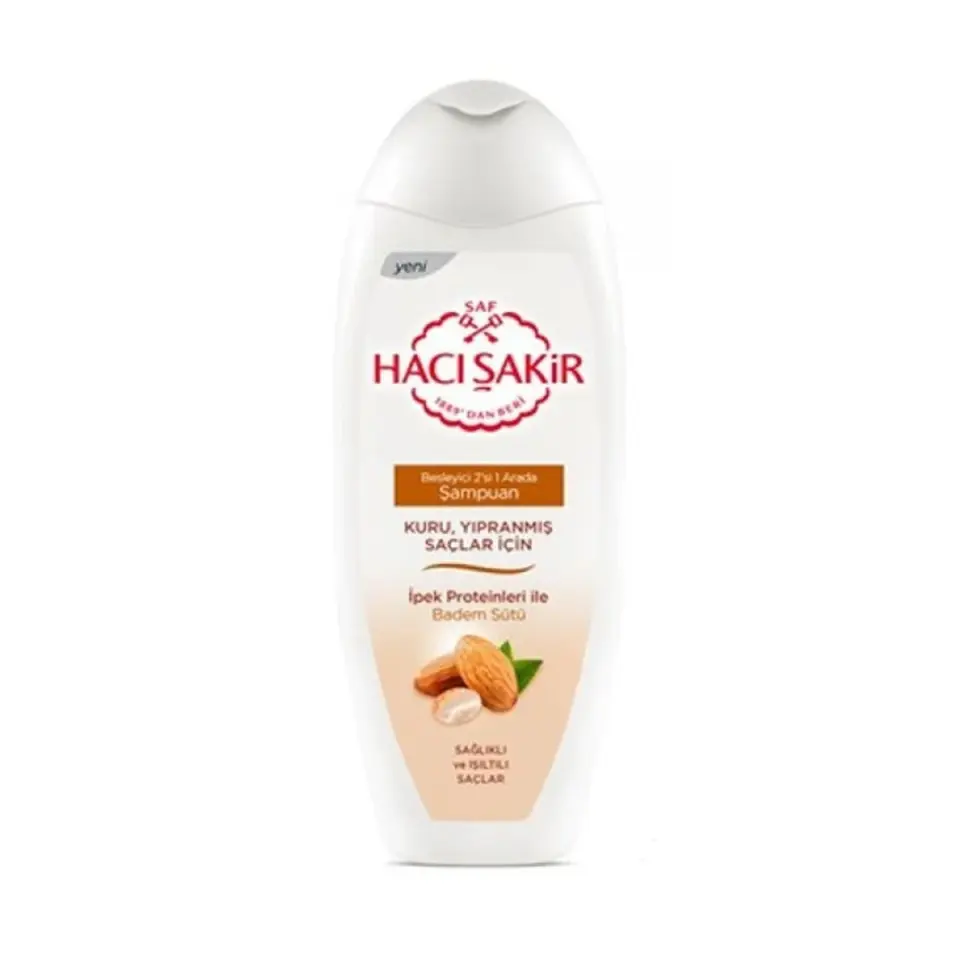 HACI ŞAKİR ŞAMPUAN 500 ML.BADEM