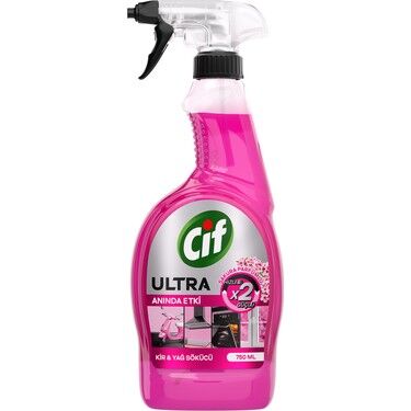 CİF ULTRA SAKURA KİR VE YAĞ SÖKÜCÜ 750 ML.