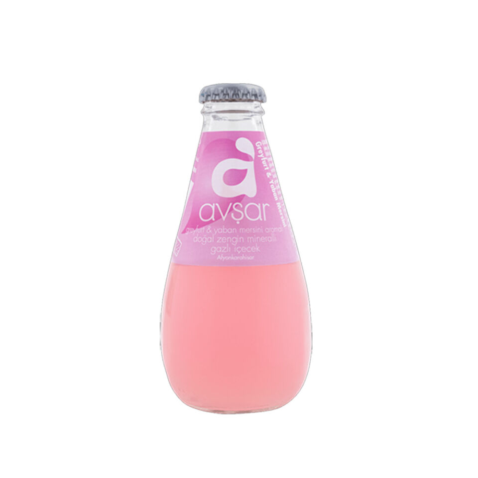 AVŞAR MEYVELİ SODA 200 ML. GREYFURT&YABAN MEVSİMİ.